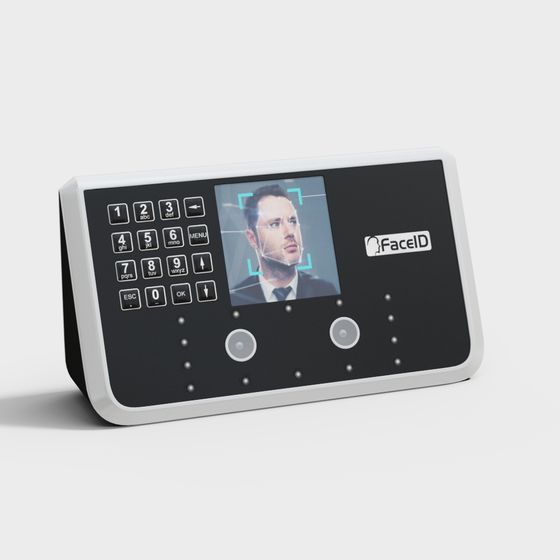 FaceID Terminal 3D model for Creative Applications