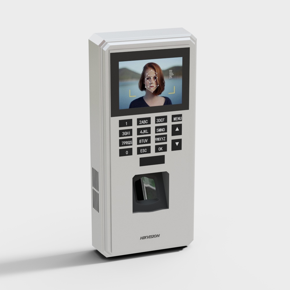 Face recognition punch-in machine
