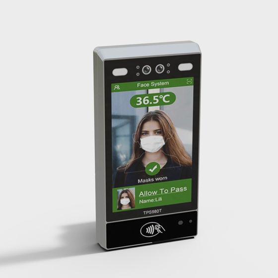 Smart Temperature Detector 3D model