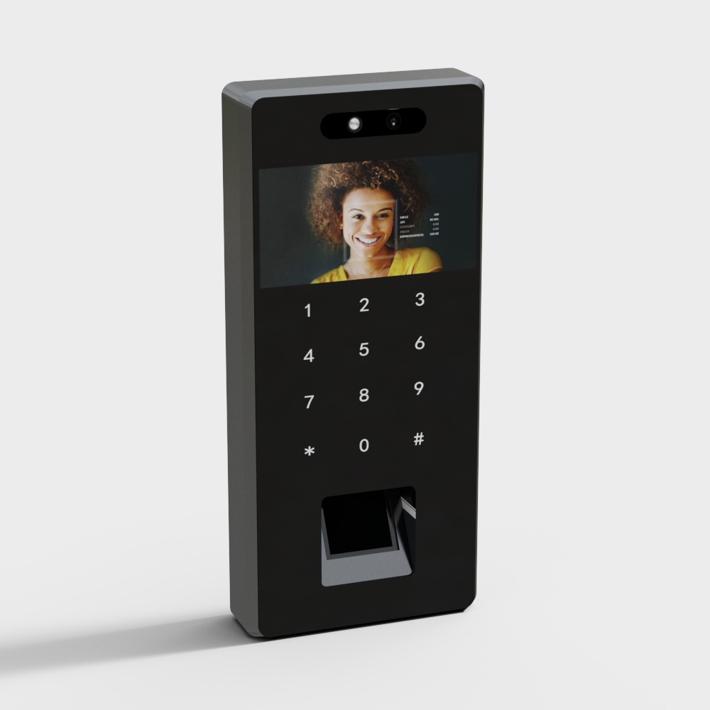 Face recognition punch-in machine