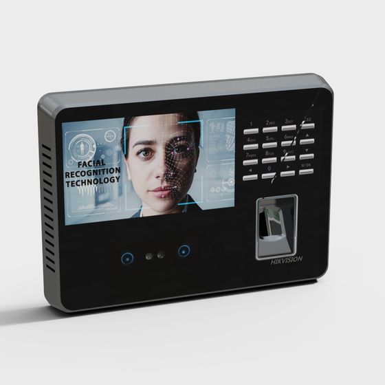 Facial Recognition Terminal 3D model