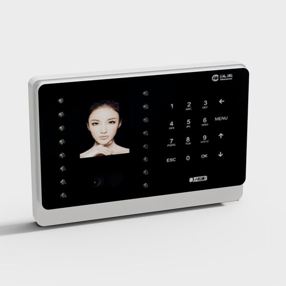 Smart Doorbell 3D model for Innovative Design