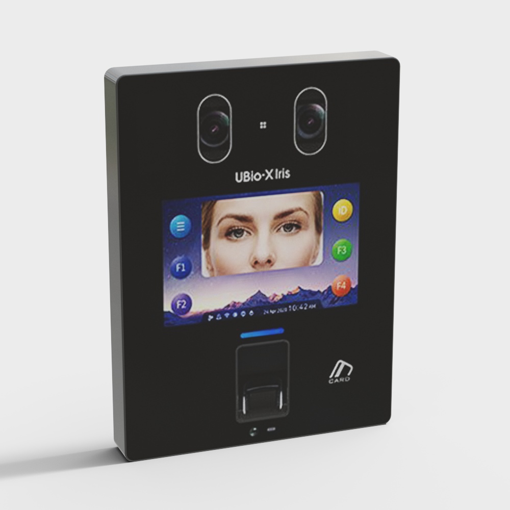 UBio-X Iris 3D model - Advanced Biometric Security
