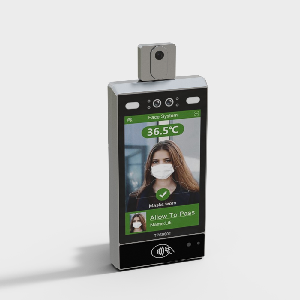 Face recognition punch-in machine