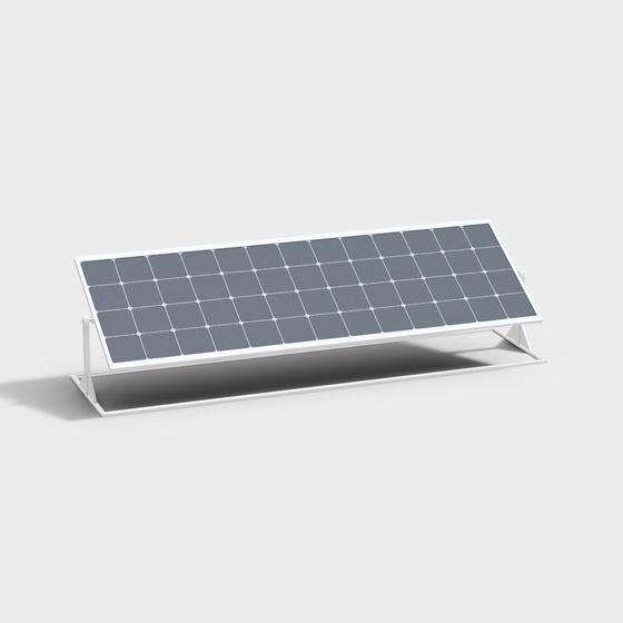 Modern Solar Panel 3D Model