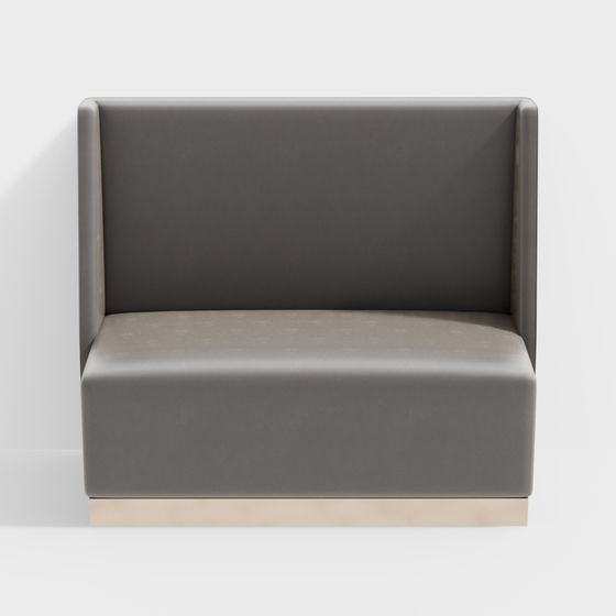 Urban Corner Booth 3D model