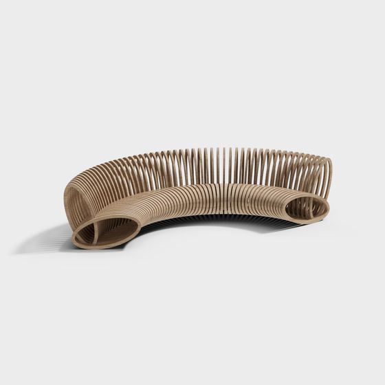 Southeast Asia Curved Public Seats