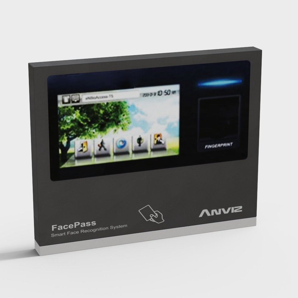 Face recognition punch-in machine