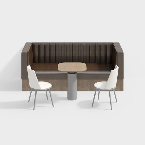 Esszimmertisch- und Stuhl-Kombination aus Südostasien