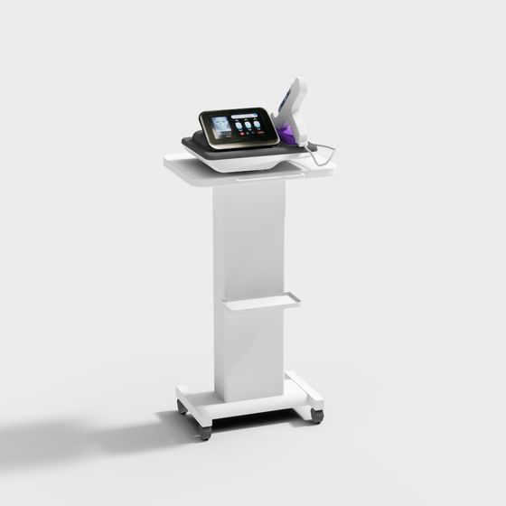Black Facial Care Medical Beauty Equipment 3D Model