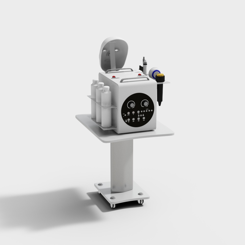 Skin care bubble machine