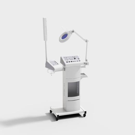 Black and Gray SPA Beauty Machine 3D Model