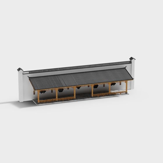Traditional Chinese Architecture 3D model