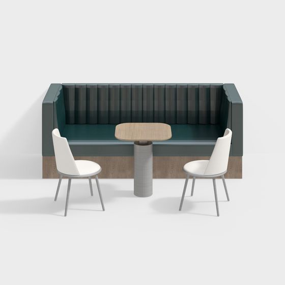 Esszimmertisch- und Stuhl-Kombination aus Südostasien