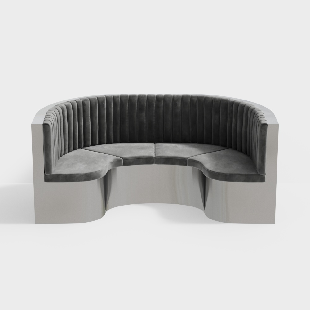 동남아시아 특별한 모양의 다인용 소파