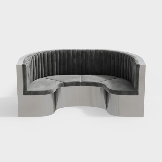 동남아시아 특별한 모양의 다인용 소파