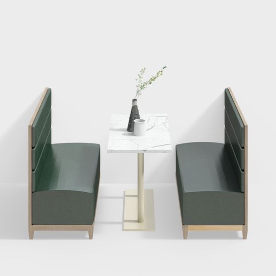 Esszimmertisch- und Stuhl-Kombination aus Südostasien