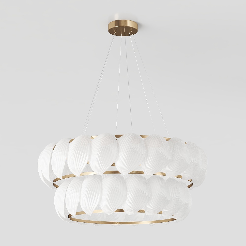 Cream chandelier