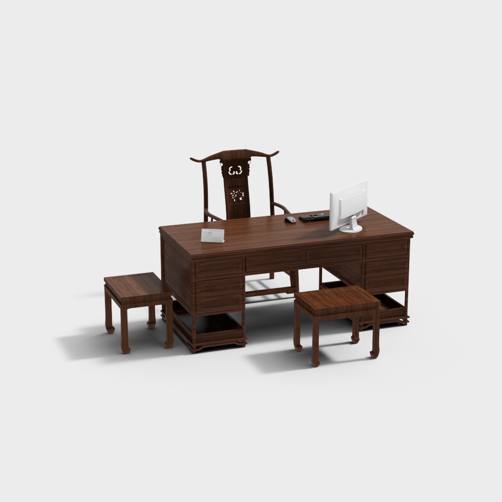 Chinese medicine clinic consultation desk