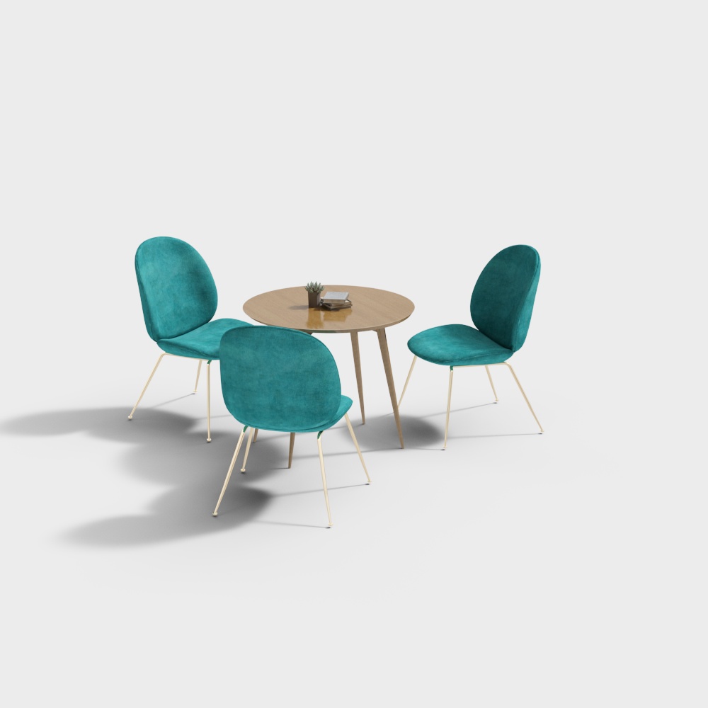 Southeast Asia reception table and chair set