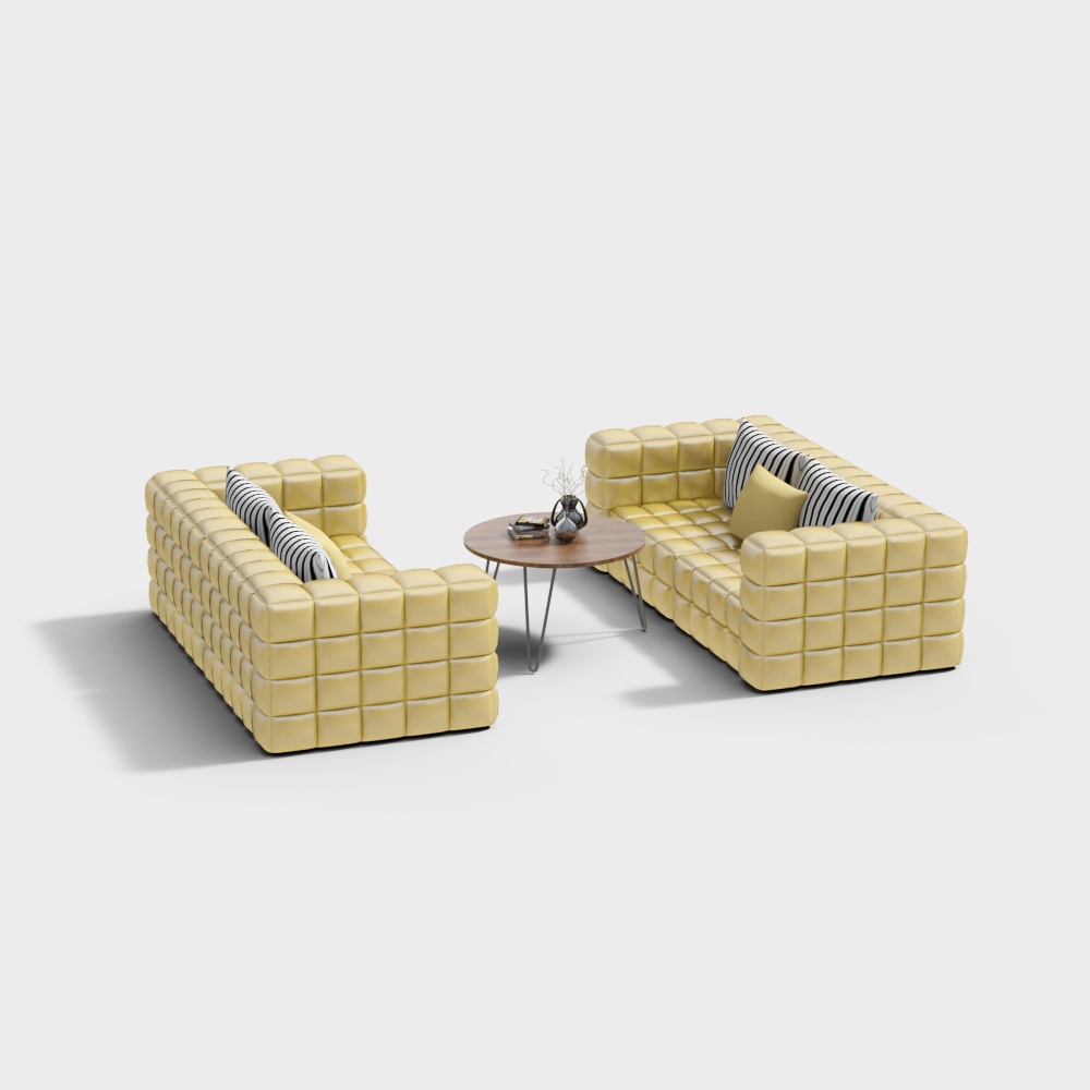 Cube Comfort Sofa 3D model
