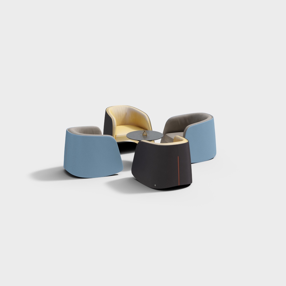 Southeast Asia reception table and chair set