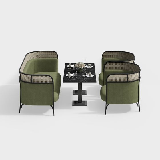 Набор стола и стульев для шаурмы юго-восточной Азии