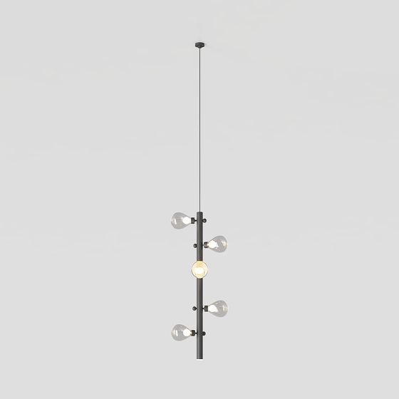 Radiant Chandelier 3D model