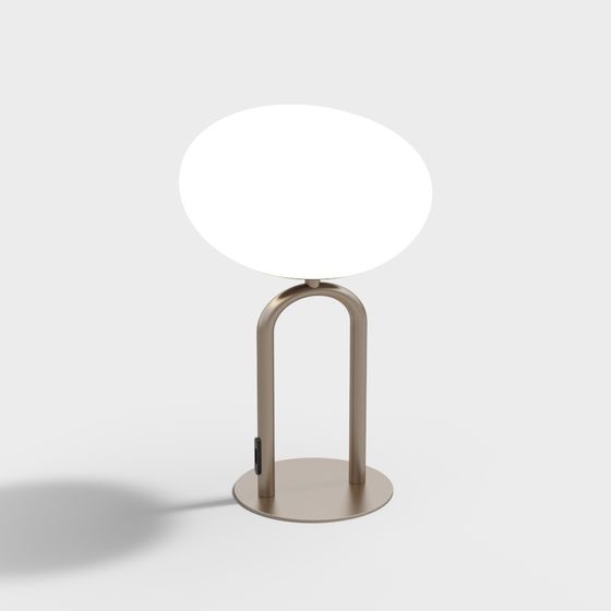 Modern Minimalist Table Lamp 3D model