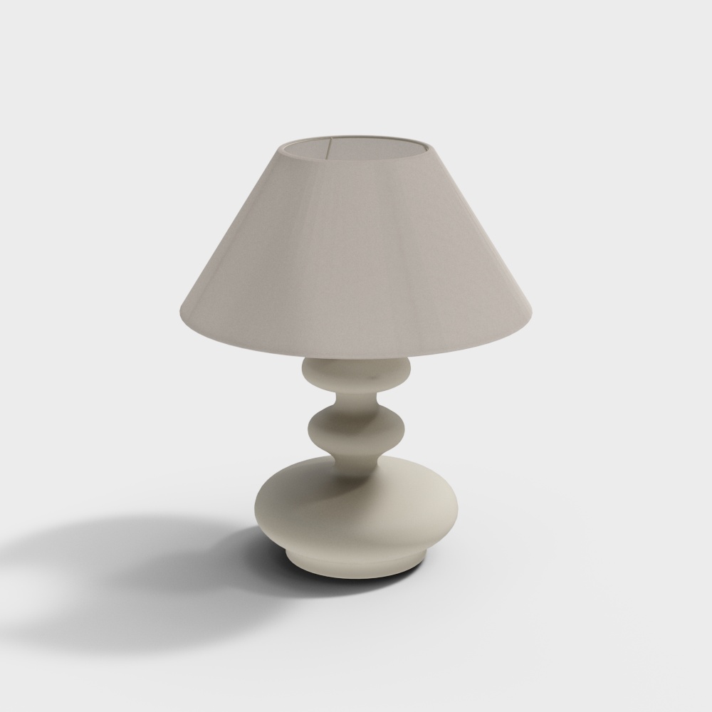 Elegant Modern 3D Table Lamp – Minimalist Lighting Design