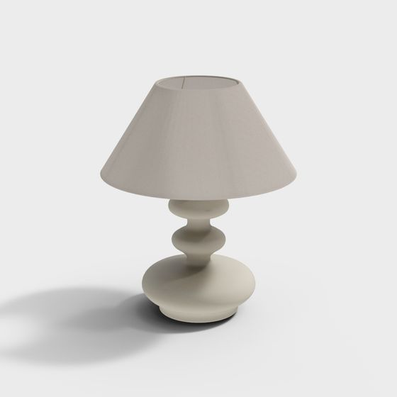 Elegant Modern 3D Table Lamp Model