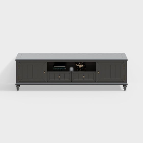 Elegant 3D Model TV Stand for Modern Interiors