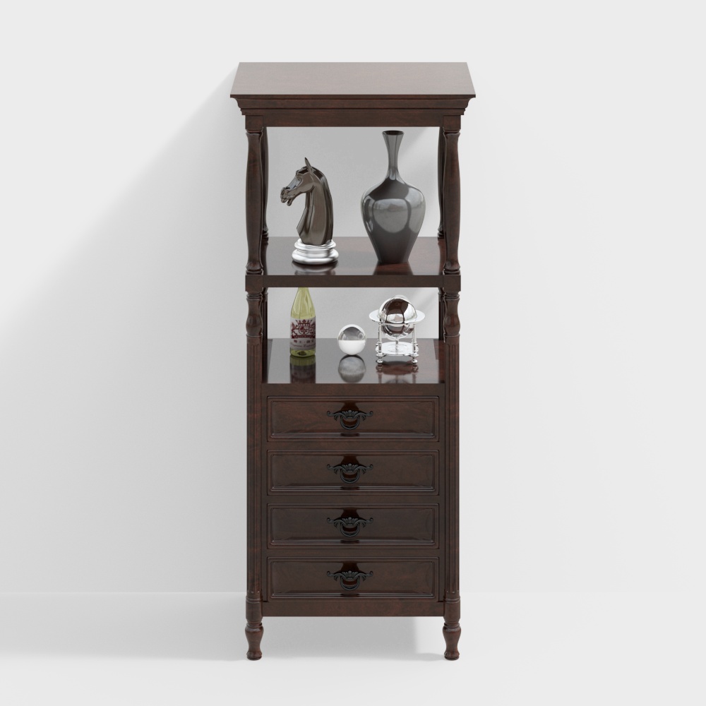 American style TV cabinet low side cabinet