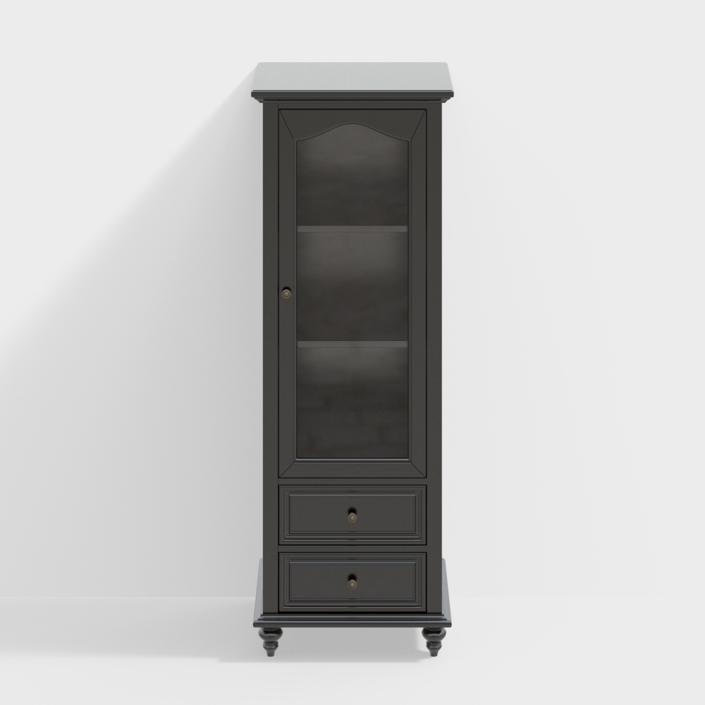 American style TV cabinet single door side cabinet