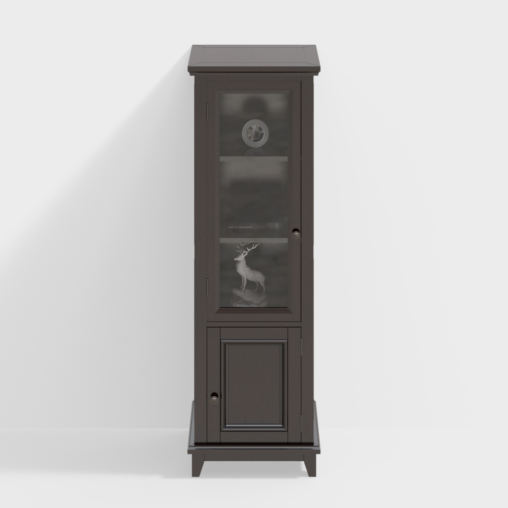 American style TV cabinet single door side cabinet