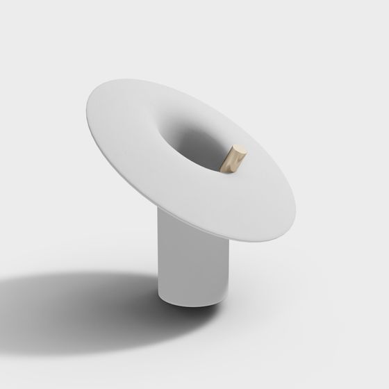 Minimalist Floating Disc 3D model