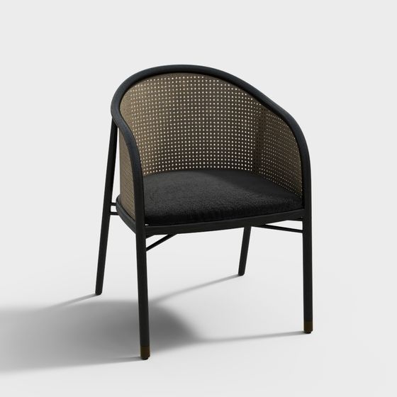 Urban Corner Leisure Chair 3D model