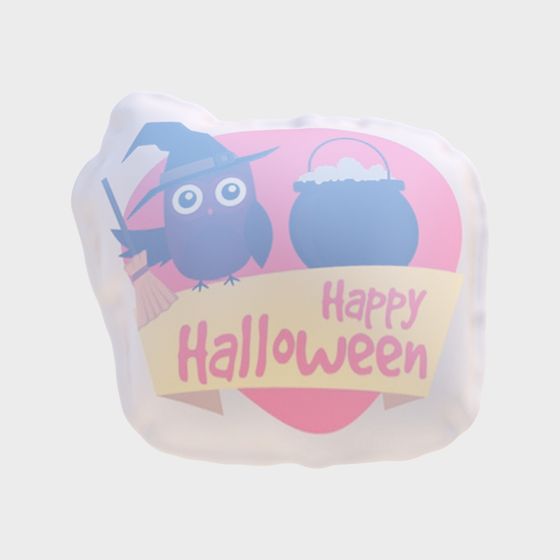 Cute Witch Decoration 3D model for Halloween