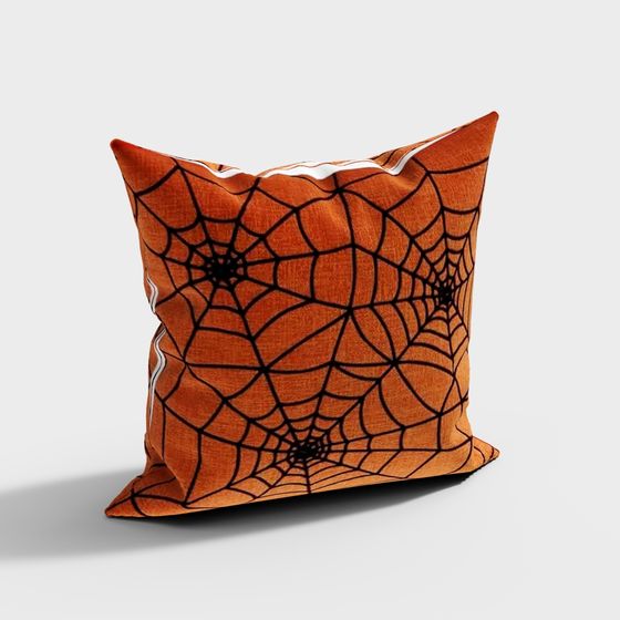 Halloween Themed 3D Pillow Cover Model