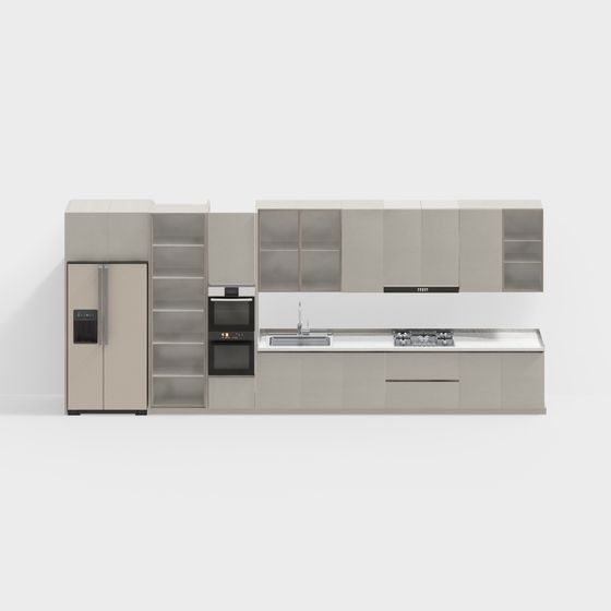 Gabinete color crema