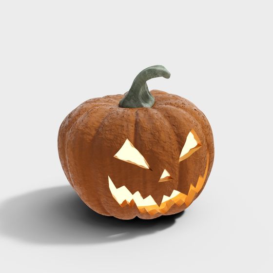 Halloween Jack-O'-Lantern 3D model
