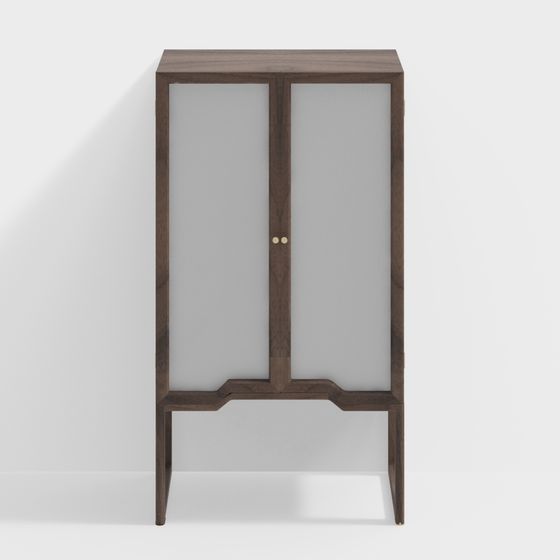 Mid-Century Modern Cabinet 3D model