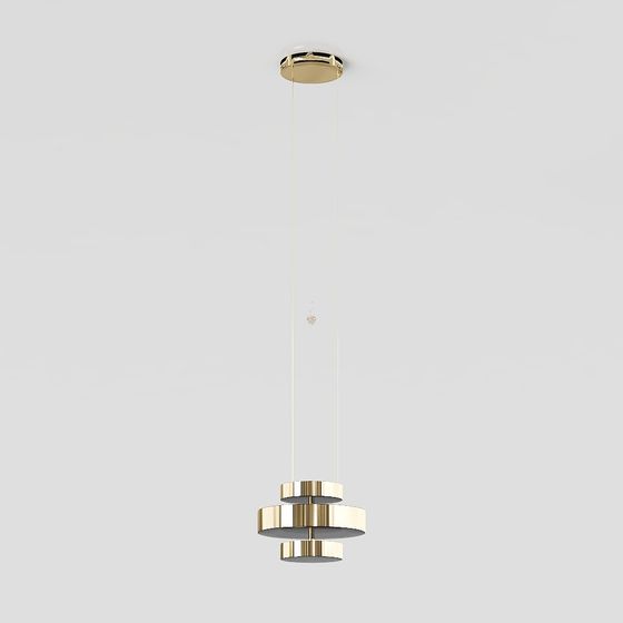 Circle Dance 3D model Chandelier for Modern Spaces