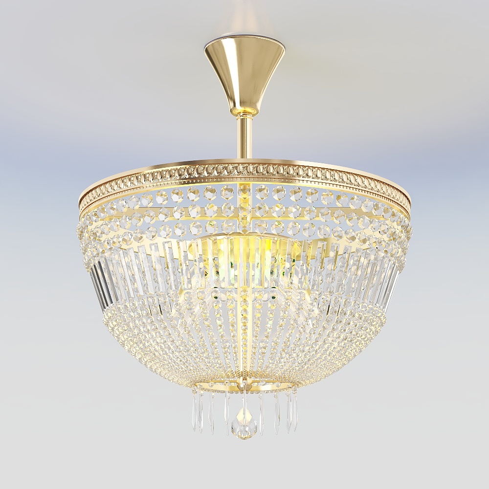 Đèn chùm hiện đại phong cách tường