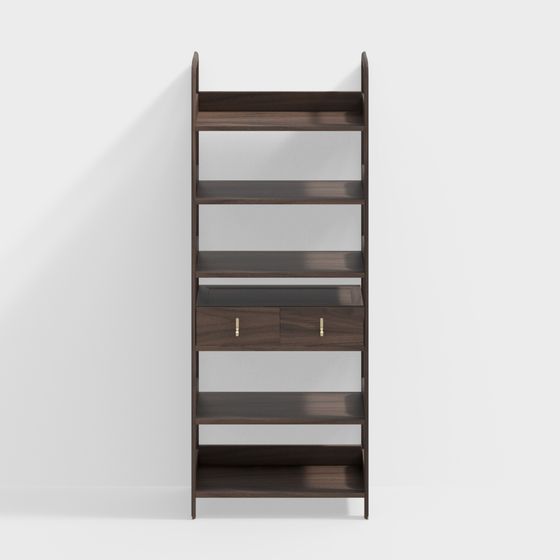Urban Elegance Bookshelf 3D model