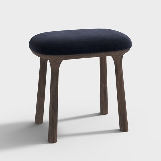 Cozy Stool 3D model
