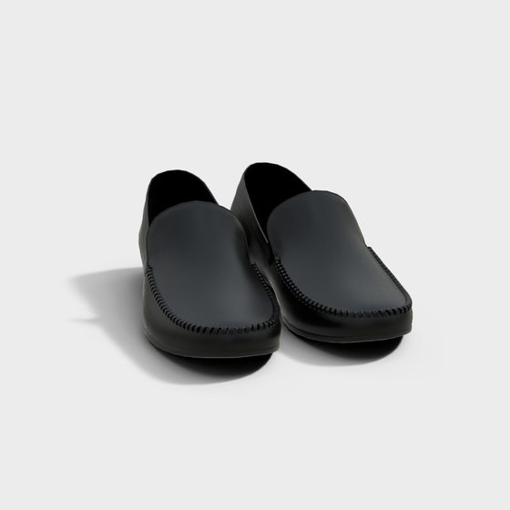 Stylish Urban Loafers 3D model for Creative Projects