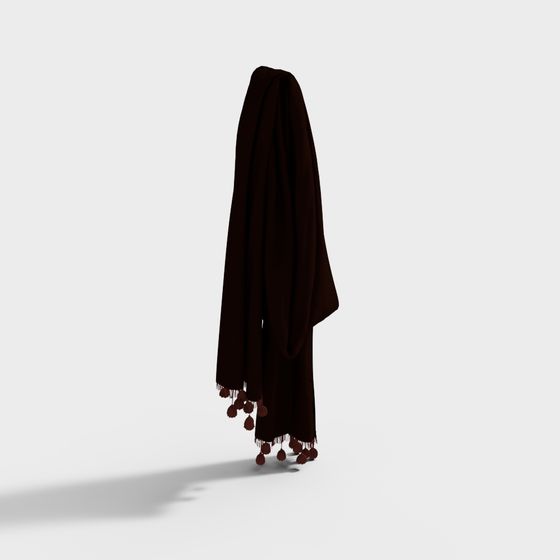 Tassel Scarf 3D Model for Creative Projects