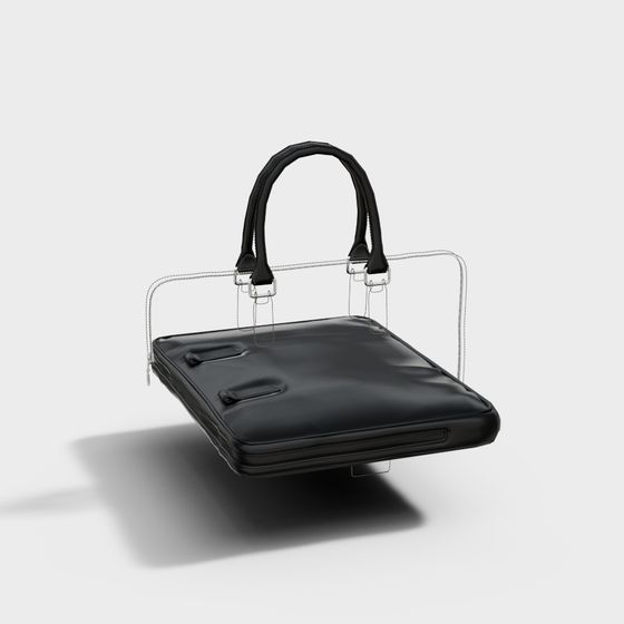 Modelli moderni di vestiti, scarpe, zaini, cosmetici e cappelli