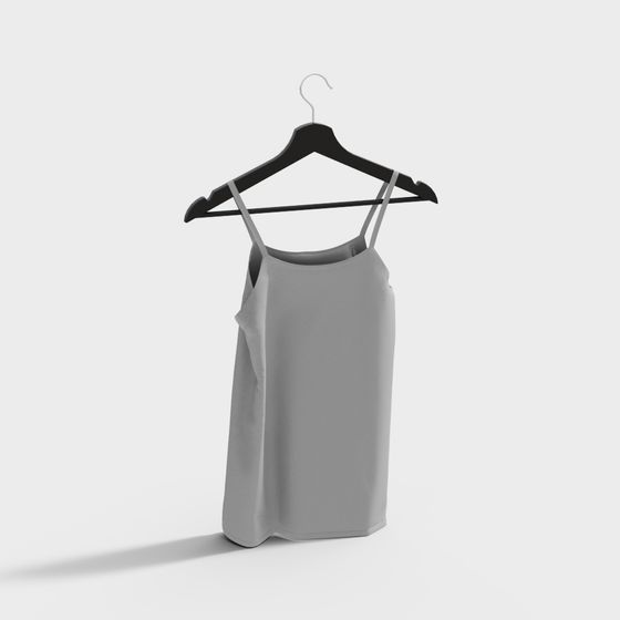 Elegant Strappy Dress 3D model